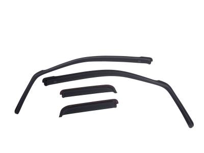 EGR - EGRUSA 571281 In-Channel Window Visors Front/Rear Smoke 05-09 Chevy Equinox