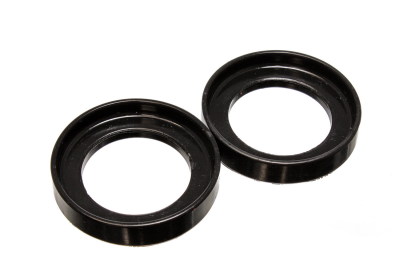 Energy Suspension - Energy Suspension 16.6103G Coil Spring Isolator Set Rear Polyurethane Black