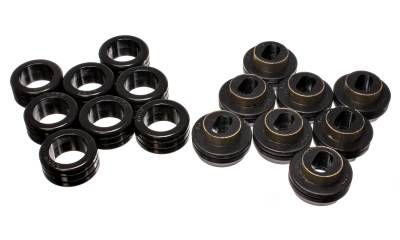 Energy Suspension - Energy Suspension 3.4121G Body Cab Mount Set Polyurethane Black