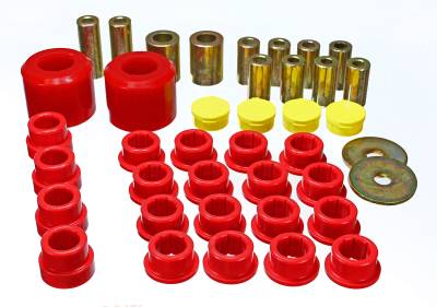 Energy Suspension - Energy Suspension 3.3196R Rear Control Arm Bushing Set Red for 11-15 Camaro