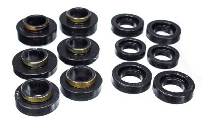 Energy Suspension - Energy Suspension 3.4101G Polyurethane Body Mount Set GM