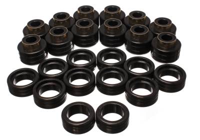 Energy Suspension - Energy Suspension 3.4148G Polyurethane Body Mount Set GM