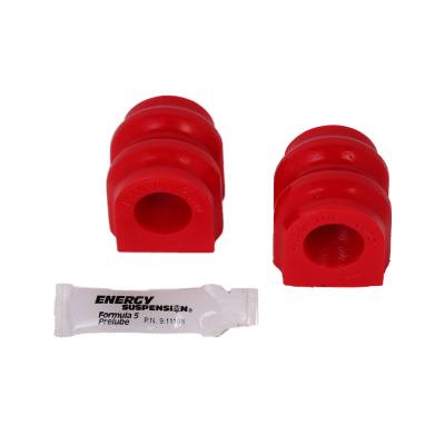 Energy Suspension - Energy Suspension 3.5215R Sway Bar Bushing Set Rear Polyurethane Red