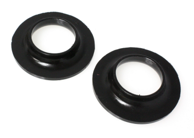 Energy Suspension - Energy Suspension 3.6108G Coil Spring Isolator Set Rear Polyurethane Black
