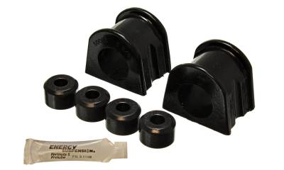 Energy Suspension - Energy Suspension 3.5160G Sway Bar Bushing Set Front Polyurethane Black