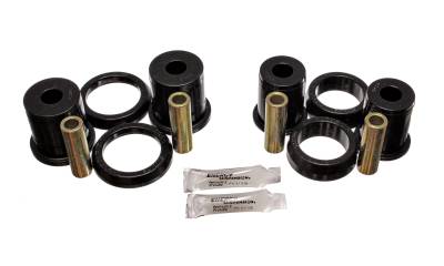 Energy Suspension - Energy Suspension 4.3129G Control Arm Bushing Set Rear Polyurethane Black