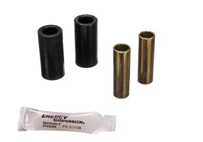 Energy Suspension - Energy Suspension 4.3101G Control Arm Bushing Set Front Polyurethane Black