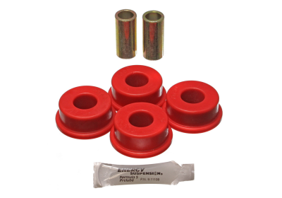 Energy Suspension - Energy Suspension 3.7111R Track Arm Bushing Set Rear Polyurethane Red