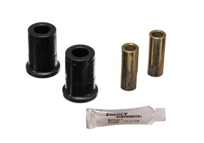 Energy Suspension - Energy Suspension 4.3102G Control Arm Bushing Set Front Polyurethane Black