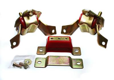 Energy Suspension - Energy Suspension 4.1124R Motor & Red Polyurethane Transmission Mount