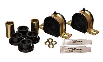 Energy Suspension - Energy Suspension 3.5179G Sway Bar Bushing Set Front Polyurethane Black