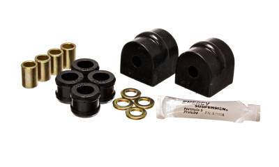 Energy Suspension - Energy Suspension 3.5195G Sway Bar Bushing Set Rear Polyurethane Black