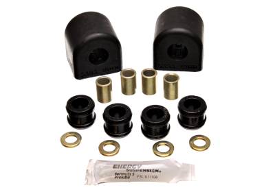 Energy Suspension - Energy Suspension 3.5191G Sway Bar Bushing Set Rear Polyurethane Black