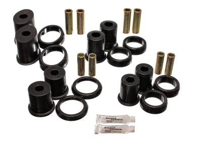 Energy Suspension - Energy Suspension 4.3155G Control Arm Bushing Set Rear Polyurethane Black