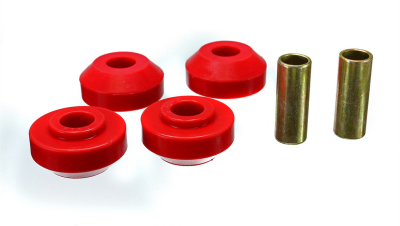 Energy Suspension - Energy Suspension 4.7112R Polyurethane Strut Rod Bushing Set Red