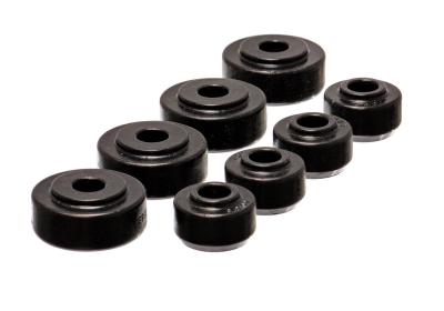 Energy Suspension - Energy Suspension 4.7120G Strut Rod Bushing Set Rear Polyurethane Black