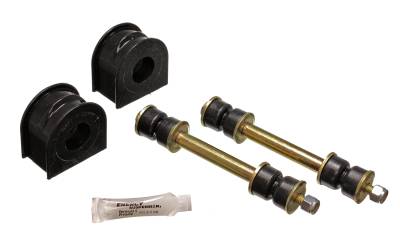 Energy Suspension - Energy Suspension 4.5147G Front Polyurethane Sway Bar Bushing Set Black