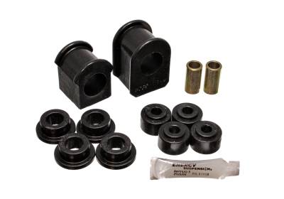 Energy Suspension - Energy Suspension 4.5126G Front/Rear Polyurethane Sway Bar Bushing Set Black