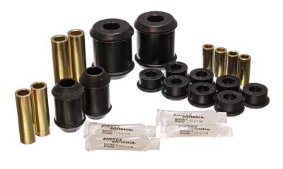 Energy Suspension - Energy Suspension 5.3128G Control Arm Bushing Set Rear Polyurethane Black