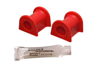 Energy Suspension - Energy Suspension 5.5147R Sway Bar Bushing Set Rear Polyurethane Red