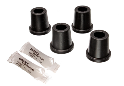 Energy Suspension - Energy Suspension 5.3102G Control Arm Bushing Set Front Polyurethane Black