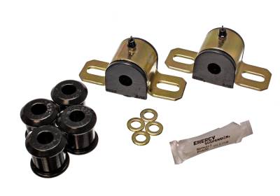 Energy Suspension - Energy Suspension 5.5148G Rear Sway Bar Bushing Set Polyurethane Black