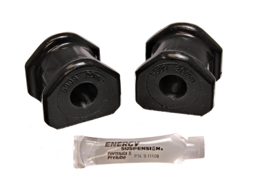 Energy Suspension - Energy Suspension 5.5149G Sway Bar Bushing Set Front Polyurethane Black