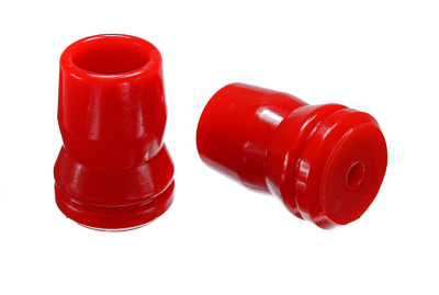 Energy Suspension - Energy Suspension 5.6107R Bump Stop Set Rear Polyurethane Red