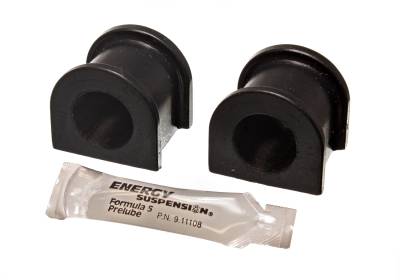 Energy Suspension - Energy Suspension 5.5157G Sway Bar Bushing Set Front Polyurethane Black