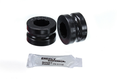 Energy Suspension - Energy Suspension 5.5153G Sway Bar Bushing Set Front Polyurethane Black