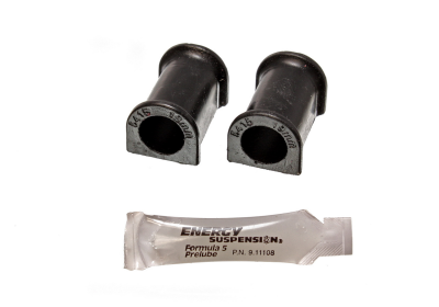 Energy Suspension - Energy Suspension 5.5130G Sway Bar Bushing Set Front Polyurethane Black