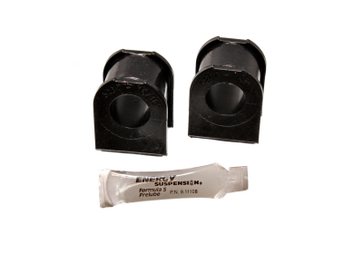 Energy Suspension - Energy Suspension 5.5115G Sway Bar Bushing Set Front Polyurethane Black
