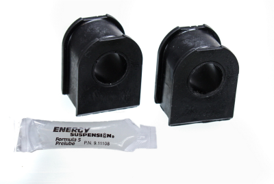 Energy Suspension - Energy Suspension 5.5112G Front Sway Bar Bushing Set Polyurethane Black