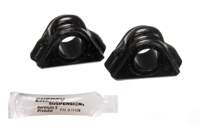 Energy Suspension - Energy Suspension 5.5128G Sway Bar Bushing Set Front Polyurethane Black