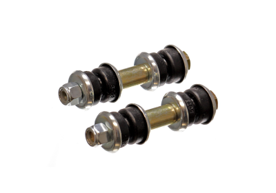 Energy Suspension - Energy Suspension 5.8101G End Link Bushing Set Front Polyurethane Black