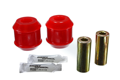 Energy Suspension - Energy Suspension 5.7113R Trailing Arm Bushing Set Rear Polyurethane Red