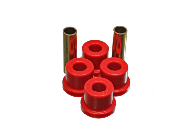 Energy Suspension - Energy Suspension 7.1101R Transmission Crossmember Mount Bushings Red