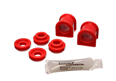 Energy Suspension - Energy Suspension 4.5176R Sway Bar Bushing Set Rear Polyurethane Red