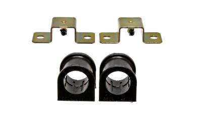 Energy Suspension - Energy Suspension 4.5162G Sway Bar Bushing Set Front Polyurethane Black