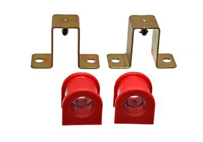 Energy Suspension - Energy Suspension 4.5166R Front Polyurethane Sway Bar Bushing Set Red