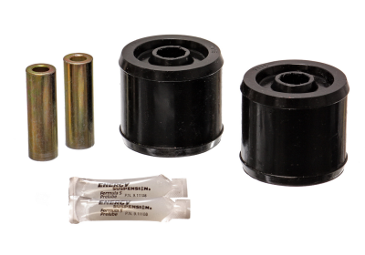 Energy Suspension - Energy Suspension 7.7108G Trailing Arm Bushing Set Rear Polyurethane Black