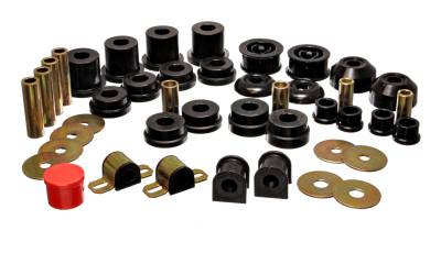 Energy Suspension - Energy Suspension 8.18110G Hyper-Flex Bushing Kit BLK for 05-07 Scion TC