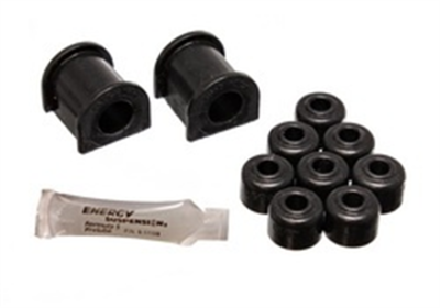 Energy Suspension - Energy Suspension 8.5102G Front Sway Bar Bushing Set Black for Toyota 4wd