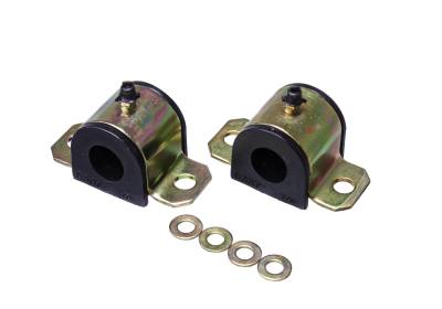 Energy Suspension - Energy Suspension 8.5122G Sway Bar Bushing Set Rear Polyurethane Black