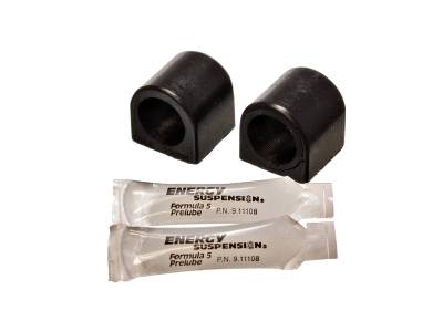 Energy Suspension - Energy Suspension 8.5134G Sway Bar Bushing Set Rear Polyurethane Black
