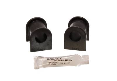 Energy Suspension - Energy Suspension 8.5110G Sway Bar Bushing Set Front Polyurethane Black