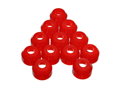 Energy Suspension - Energy Suspension 9.13107R Tie Rod Dust Boot Polyurethane Red