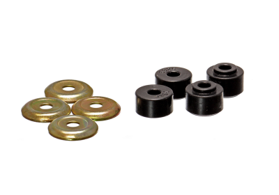 Energy Suspension - Energy Suspension 9.8161G End Link Bushing Set Front Polyurethane Black