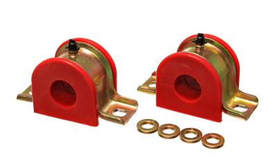 Energy Suspension - Energy Suspension 9.5180R Front/Rear Polyurethane Stabilizer Bar Bushing Kit