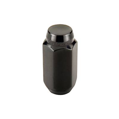 McGard - McGard 64022 Chrome/Black Cone Seat Style Lug Nut Set M14 x 1.5 4Pc